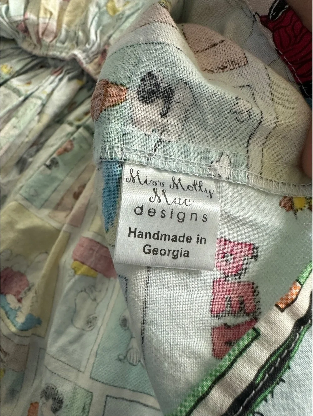 Miss Molly Mac designs Snoopy Peanuts Dress